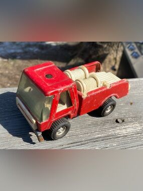 Vintage Topper Classic Red Zoomer Boomer Toy Fire Truck